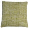 Japanese style linen cushions in hand-printed linen available through Telescope Style.