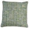 Stylish green cushions in a distinctive Japanese style print 'Sakori' in Midori from Telescope Style.