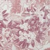 Detail of Webb's Wonder rhododendron print wallpaper in the 'Raspberry' colourway.