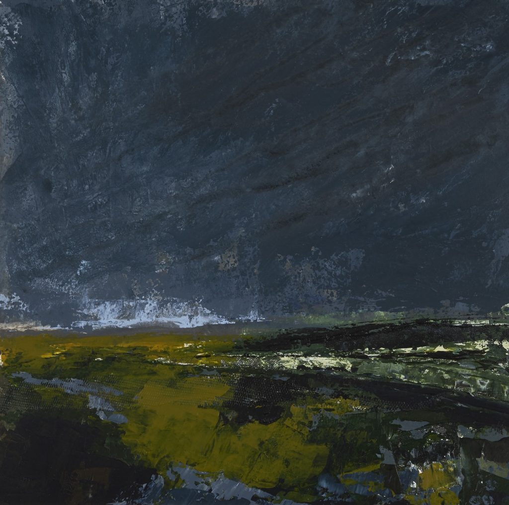 Irish art prints entitled Dusk Is Here by emerging Irish landscape artist Emma Tweedie.