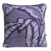 Palm tree cushion in purple.