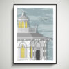 Brighton print of the seaside town's famous West Pier kiosk.