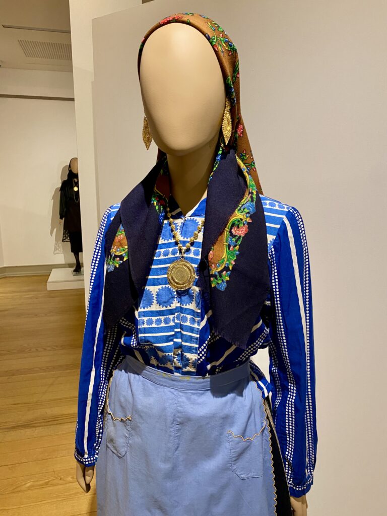 Traditional 1950s Portuguese costume seen at the Museu Do Traje in Viana Do Costelo, northern Portugal.