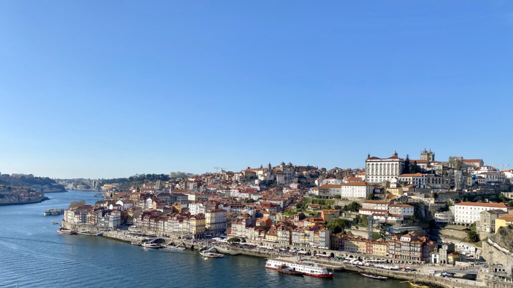 A view of Porto waterfront.