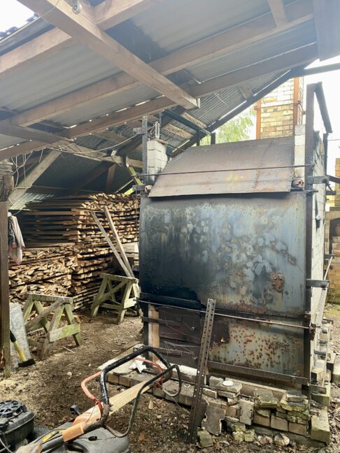 A pottery kiln in Argyllshire, Scotland.