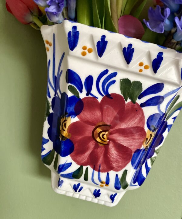 Decorative vase for the wall from Portugal.